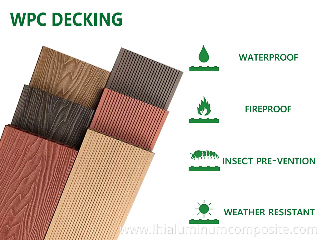 WpC Outdoor Decking,wpc decking floor,wpc composite decking